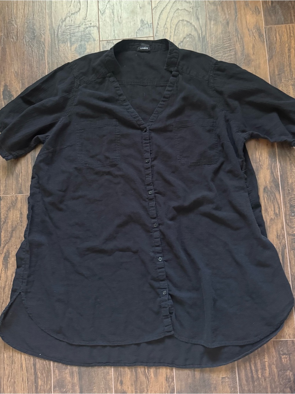 Lindex XXL Black Tunic Swimsuit Cover Up